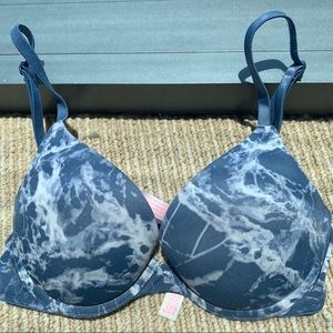 Victoria Secret Marble Blue Bra
